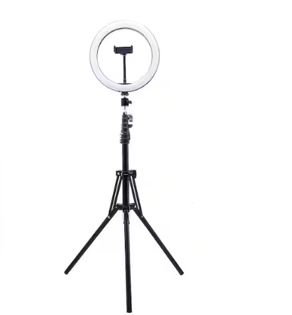 LED Photography Light Selfie Ring Light Lamp With Tripod For Phone Holder Stand Photo Lamp Ringlight For Live Video Streaming